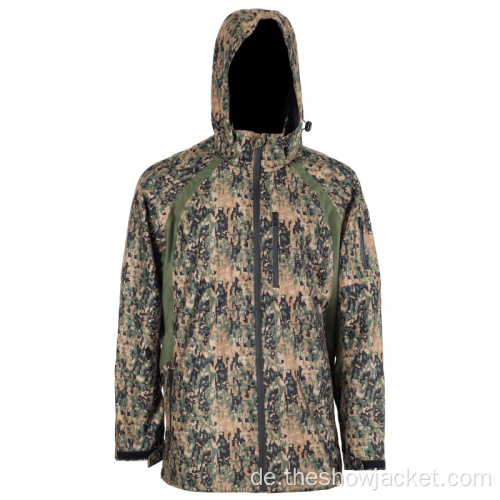 Benutzerdefinierte Großhandel Camouflage Jacke für Herren Outdoor Jacken